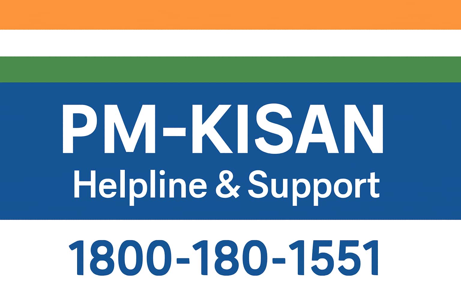 PM Kisan Helpline & Support